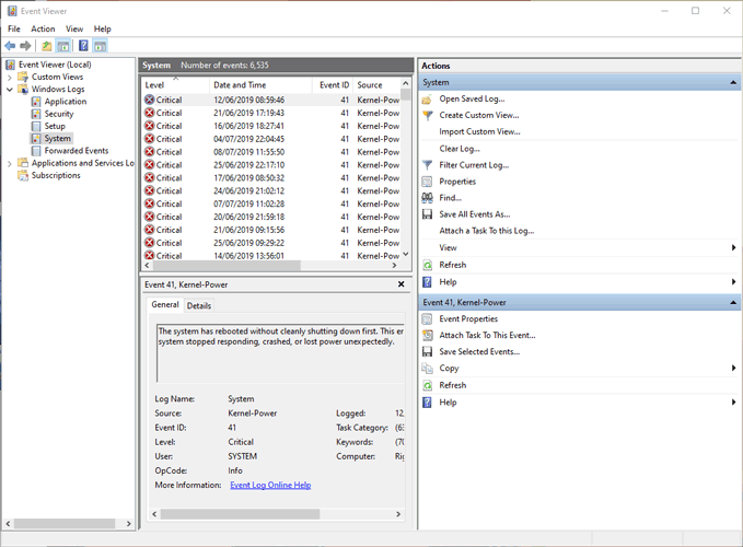 See Pc Startup Shutdown History Event Viewer System See Pc Startup Shutdown History Event Viewer System
